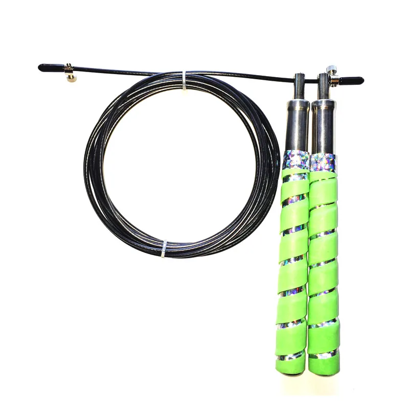 Скоростная скакалка шарикоподшипник металлическая ручка спортивный Скакалка