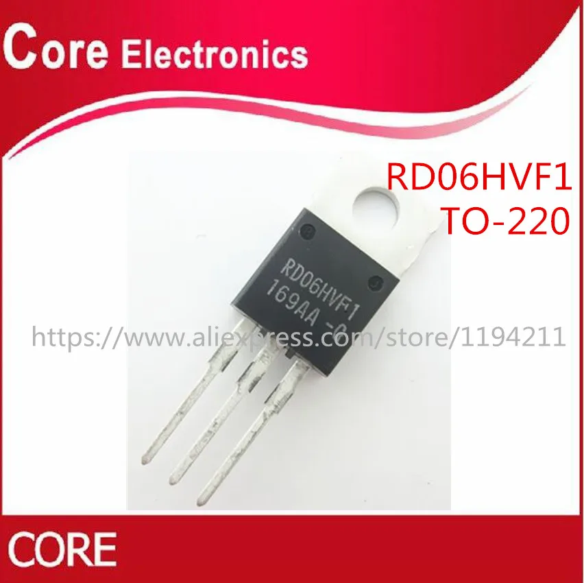 5 шт./лот RD06HVF1 RD06HVF RD06HV TO220 | Электронные компоненты и принадлежности