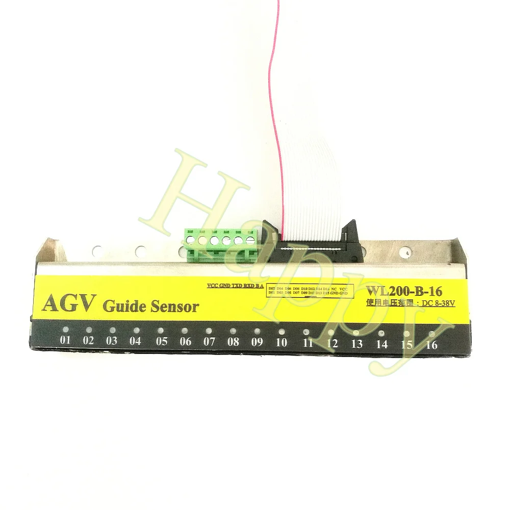 16 канальный Магнитный навигационный датчик навигация магнитная полоса RS232 IO