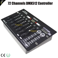 compact dmx512 72 channels controller board device small club wedding stage lighting program dimmer console 72ch