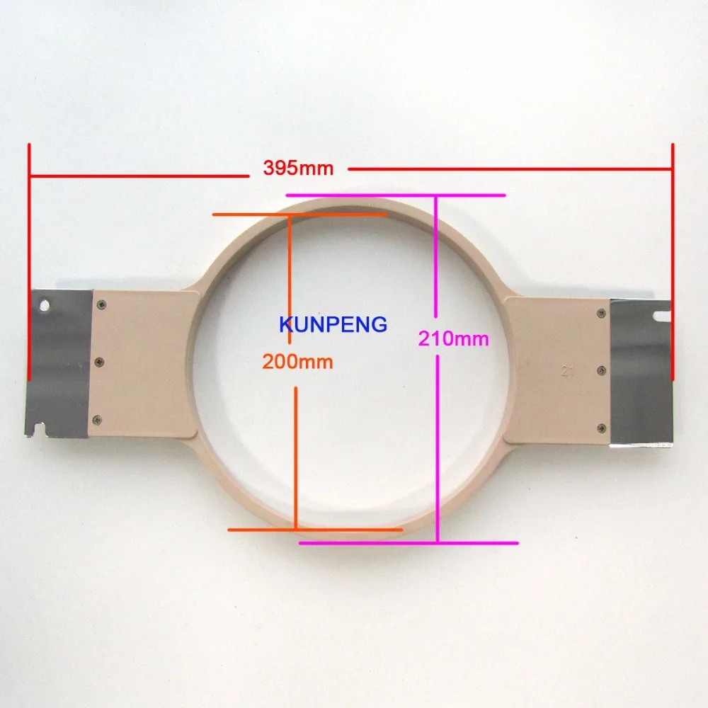 

#KP395-085I-21 1PCS Embroidery Hoop 21cm 8.3" - 395mm Wide (15.5") fit for SWF Commercial Machines