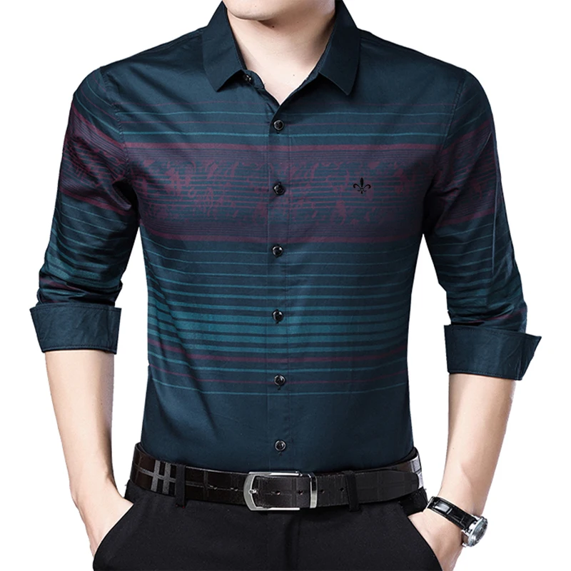 DUDALINA Me рубашка Camisa Повседневная рубашка с длинным рукавом Мужская мягкая приталенная брендовая мужская одежда рубашка