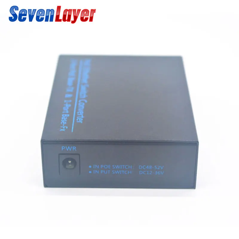 100 м двойной волоконный Ethernet волоконно-оптический коммутатор с 2 портами rj45 poe