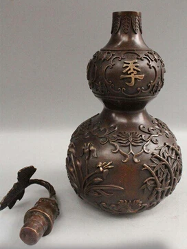 Медь Латунь КИТАЙСКИЙ ремесел Азии 17 &quotБронзовая Статуя | Дом и сад