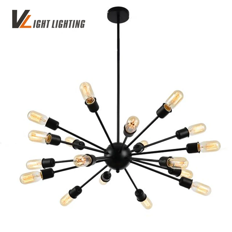 Vintage Chandelier Pendente De Teto Home Decor Verlichting Hanglamp Lampadari Loft Iluminacion Lampen Industrieel Pendant Lamp | Освещение