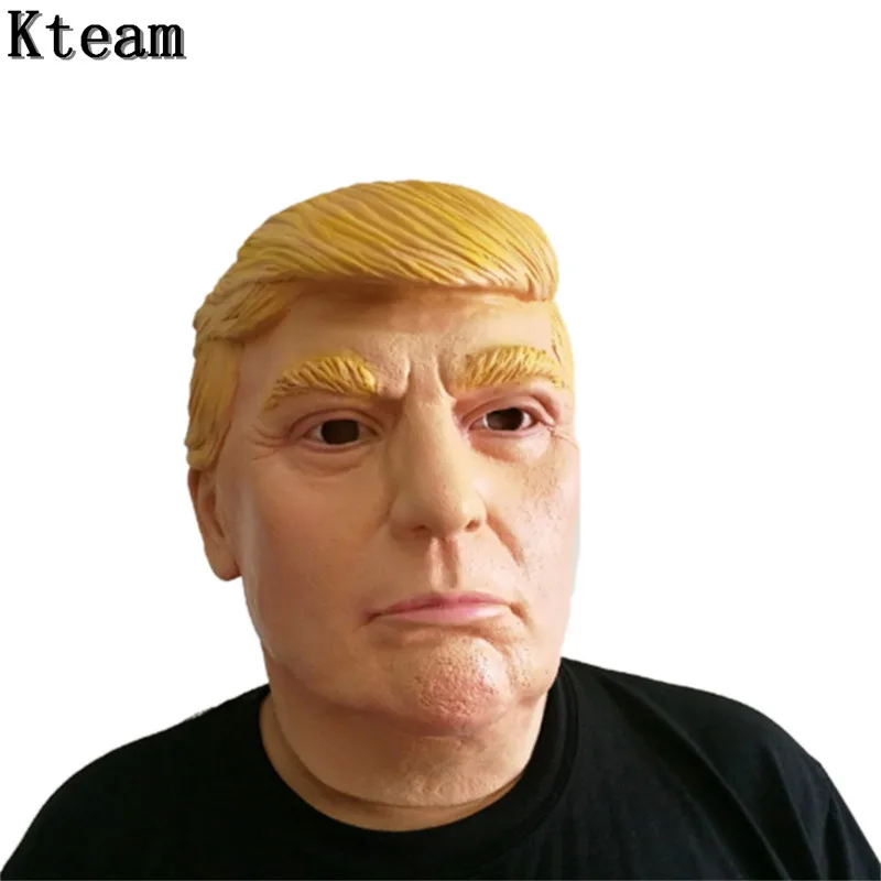 Известный человек Дональд Трамп маска для миллиардеров латексная Хэллоуина