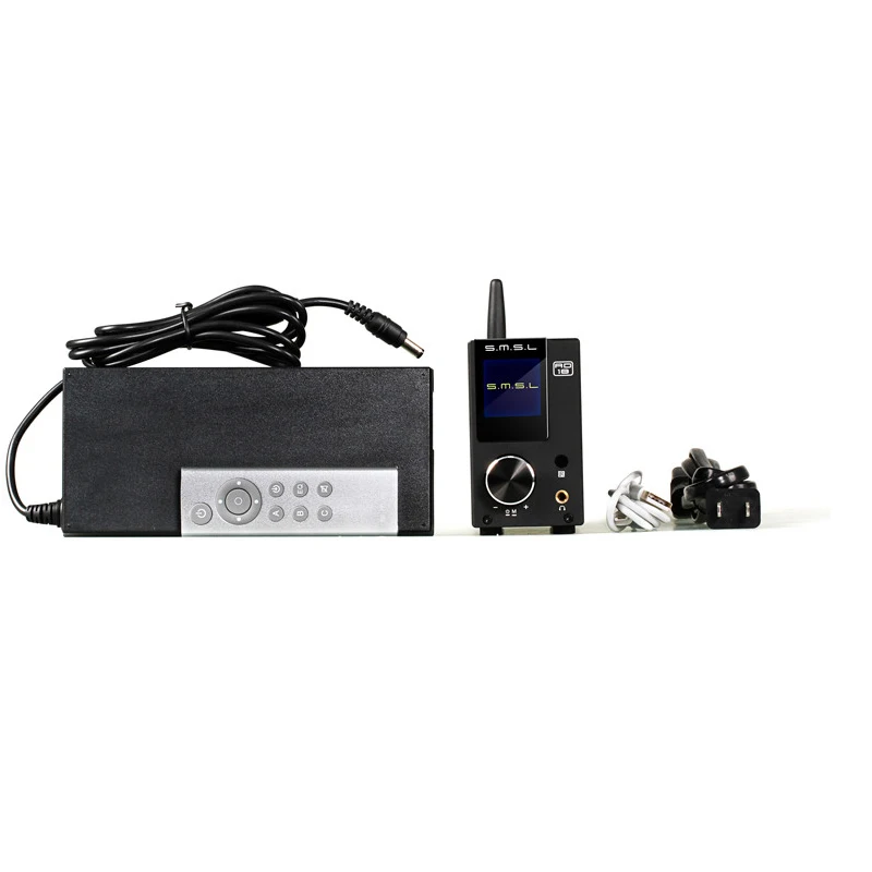 Amplificador SMSL AD18 80 Вт * 2 DSP HIFI Bluetooth чистый цифровой аудио усилитель