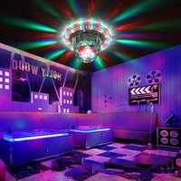 mini euus plug led disco dj stage light portable family party ball colorful light bar club stage effect lamp phone lightings