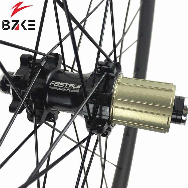 BZKE углеродное колесо 29er 30 мм ширина ассиметричные диски Углеродные mtb колеса