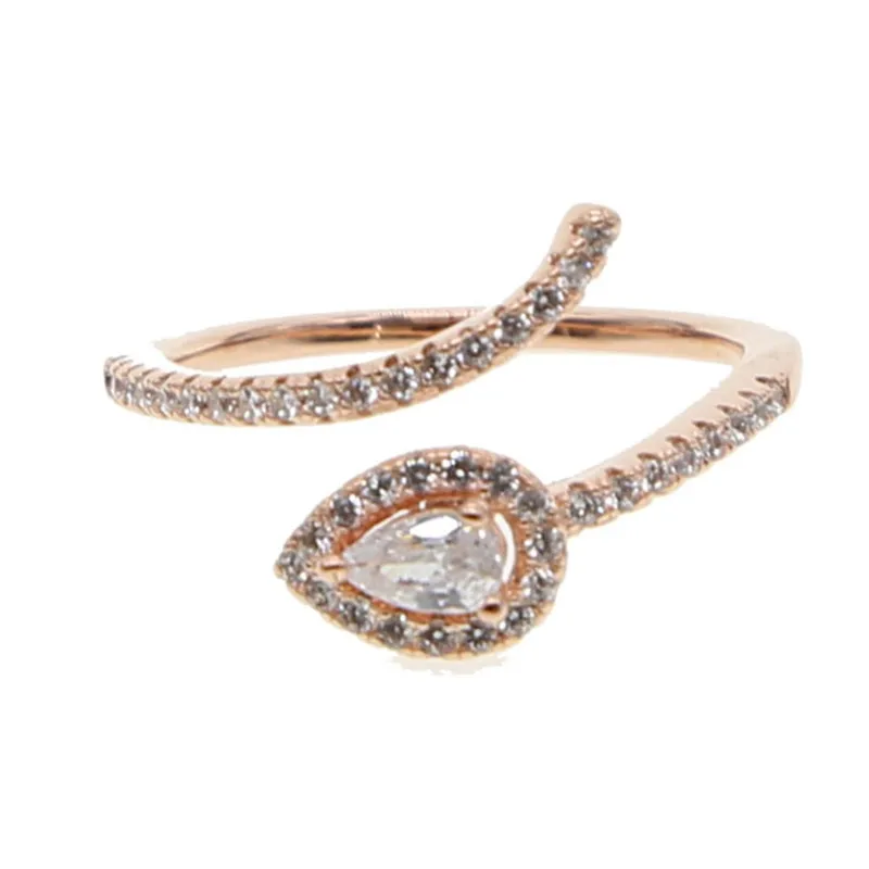 Женское кольцо в виде змеи с фианитом 14 цветов | Украшения и аксессуары