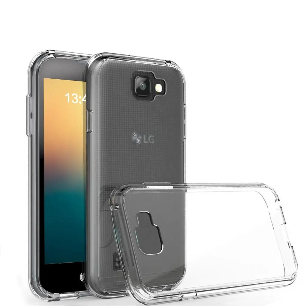 Для LG 2017 K8 K10 чехол кристально силиконовый прозрачный защитный резиновая сумка
