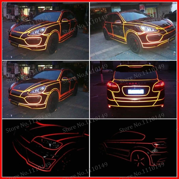 Carcardo Светоотражающая наклейка для автомобиля Лента 45 метров отражающие ленты