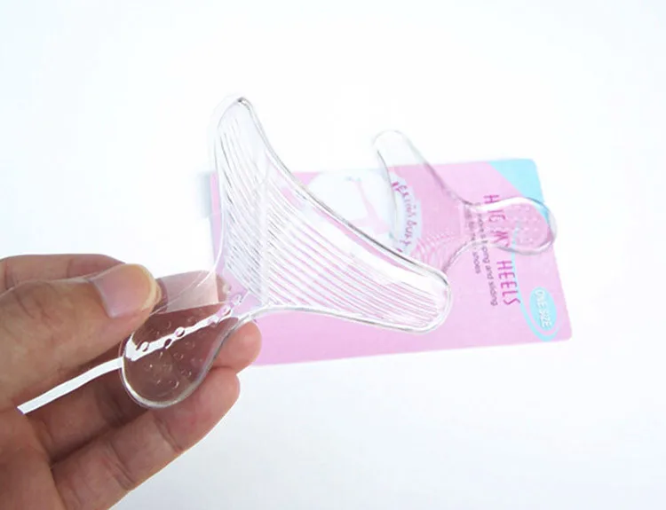 Обувь стелька для женщин и девушек 1 пара 10 см силиконовая на высоком каблуке