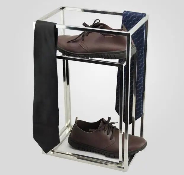 10 шт./упак. держатель для обуви из нержавеющей стали стеллаж шелковый шарф |