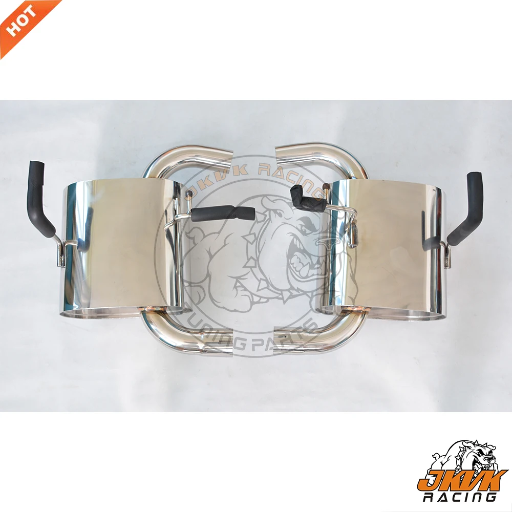 JKVK гоночный нержавеющий CATBACK для 2," Мини R52 R53 CO OPER S 1.6L 02-06 выхлопная система