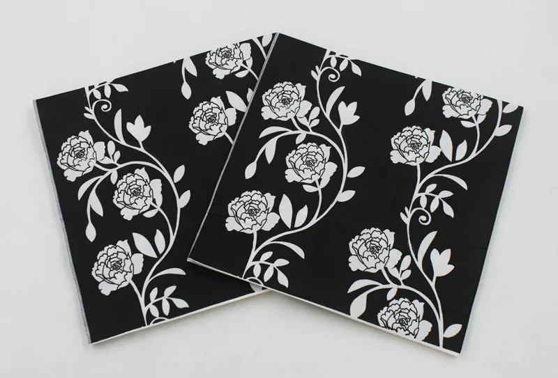 [RainLoong] Цветок Бумага салфетки для торжеств и вечерние поставки ткани поставить