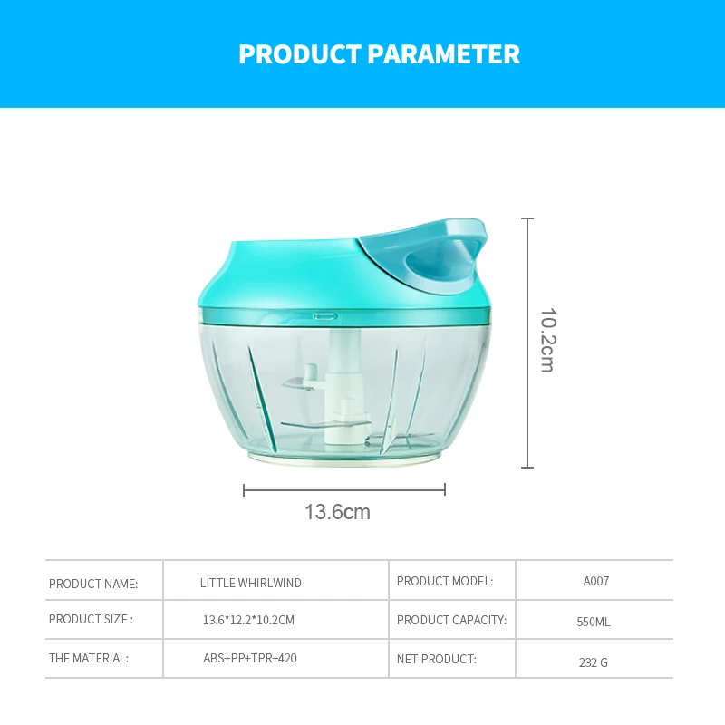 

Portable Manual Ice Crushers Shavers Home Use Manual Ice Chopper Smoothies Machine Kitchen Appliance Mini Mixer Food Tool