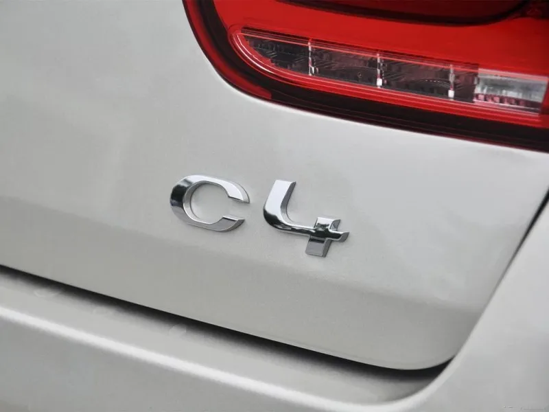 Для Citroen C4 C4L C4 L Автомобильная эмблема задний багажник крышка логотип табличка наклейки