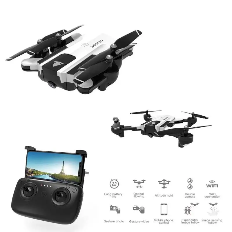 SG900 4K Дрон двойная камера HD 22mins полёт Профессиональный FPV RC gps Дрон фиксированная точка высота удержания Дрон VS gps SG900S