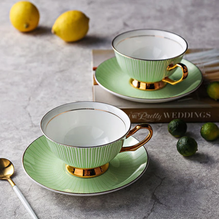 Простой Европейский керамический набор кофейных чашек s элегантный безопасный