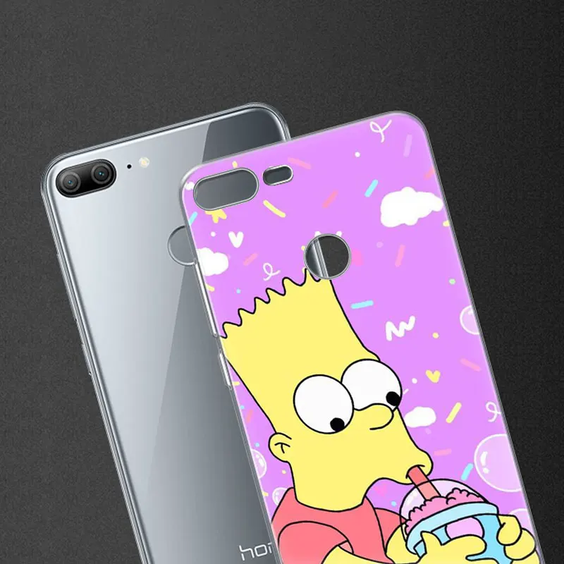 Модный мягкий силиконовый чехол Homer Simpson для Huawei Honor 20 20i 10 9 8 Lite 8X 8C 8A 8S 7S 7A Pro View 20