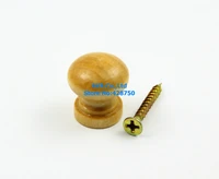 50 pieces 20mm wooden drawer knob pull cabinet knob wood knob furniture handle