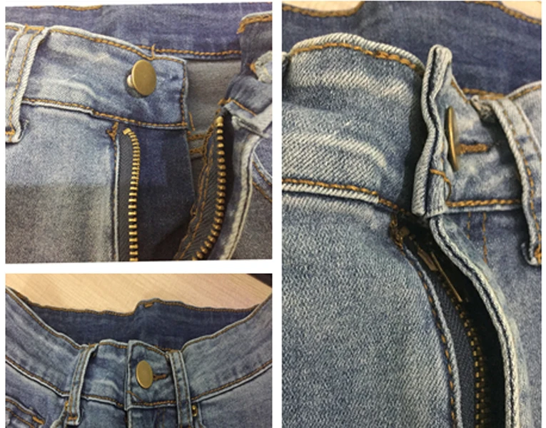 Пикантные отверстие обжимной джинсовые шорты для женщин Лето 2019 г. короткие