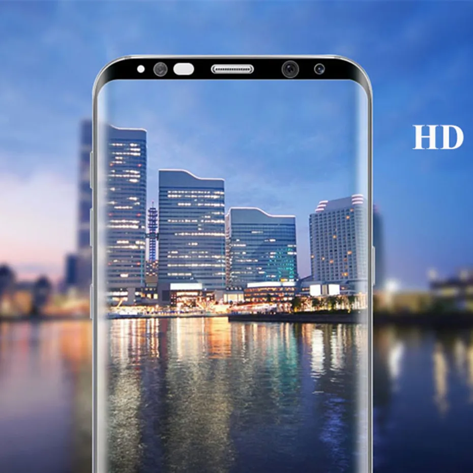 9h закаленное стекло для samsung S8 galaxy plus 3d полное покрытие экрана протектор на s9