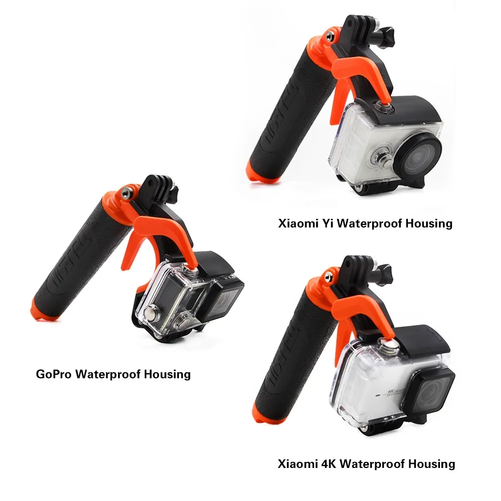 6 &quotGo Pro 4 Дайвинг купол порт/водонепроницаемый чехол Корпус + триггер и ручка для