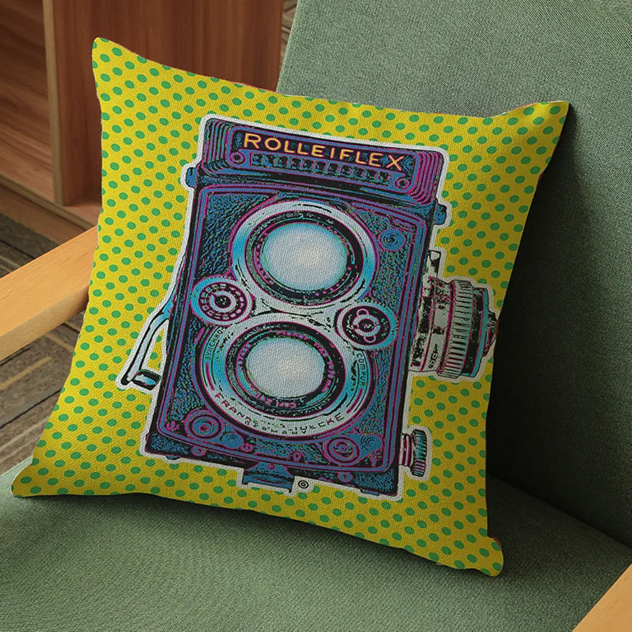 Высокое качество с принтом &quotпоп арт&quot Стиль Подушка диванная подушка