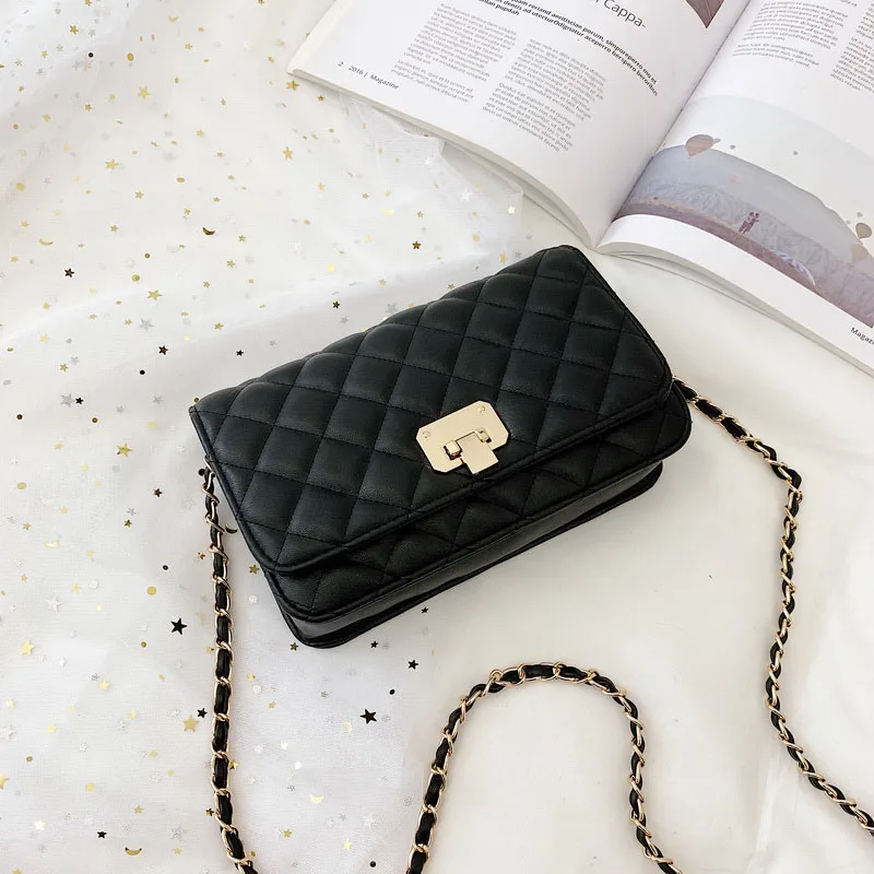 Сумки для женщин сумка через плечо, Bolsa feminina женская сумка на плечо женская Высококачественная сумка - Цвет: Black Crossbody Bags