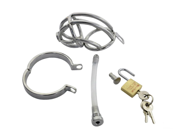 Последняя новейший дизайн мужской Нержавеющая сталь клетка для члена пениса