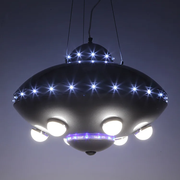 UFO авиационная люстра детская комната лампы для спальни цветной пульт