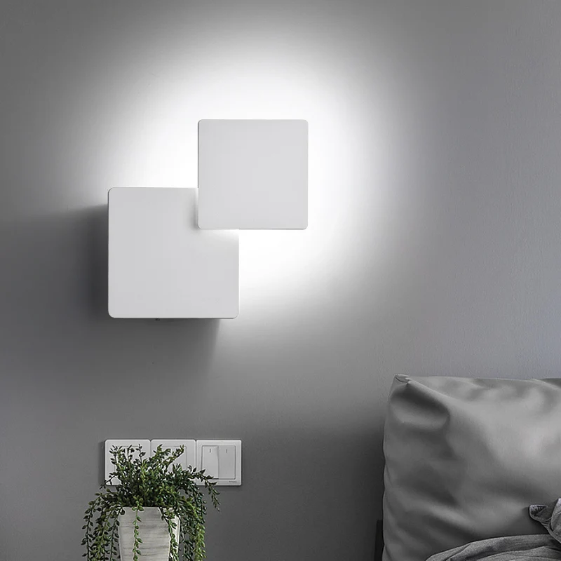 EMZO новый прикроватный настенный светильник для спальни лаконичный современный