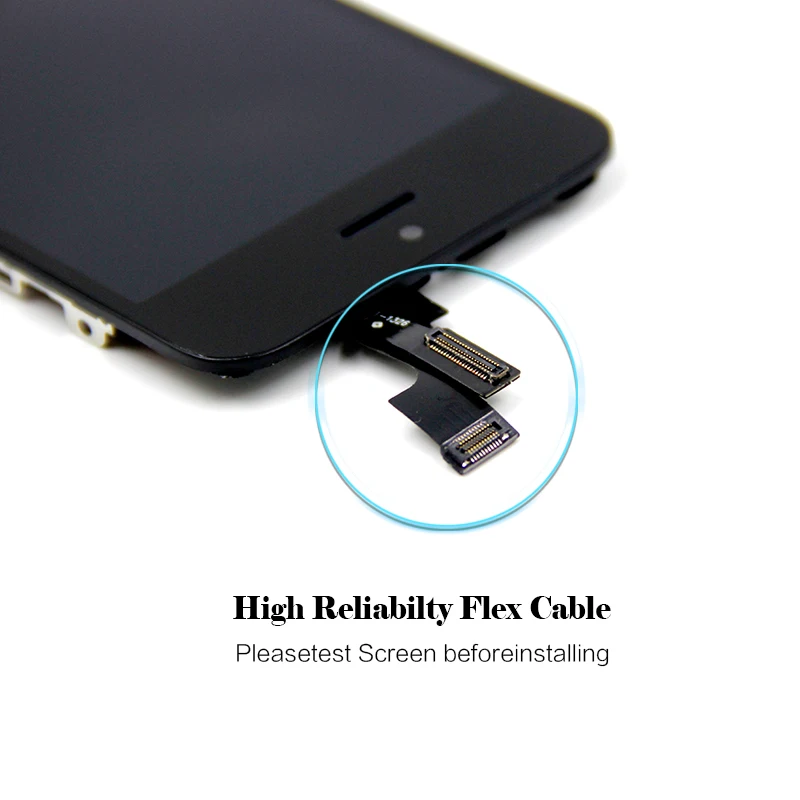 Wholesale 10 PCS/LOT 100% Tested LCD for iPhone SE of Capacitive Touch Screen &amp free Shipping | Мобильные телефоны и