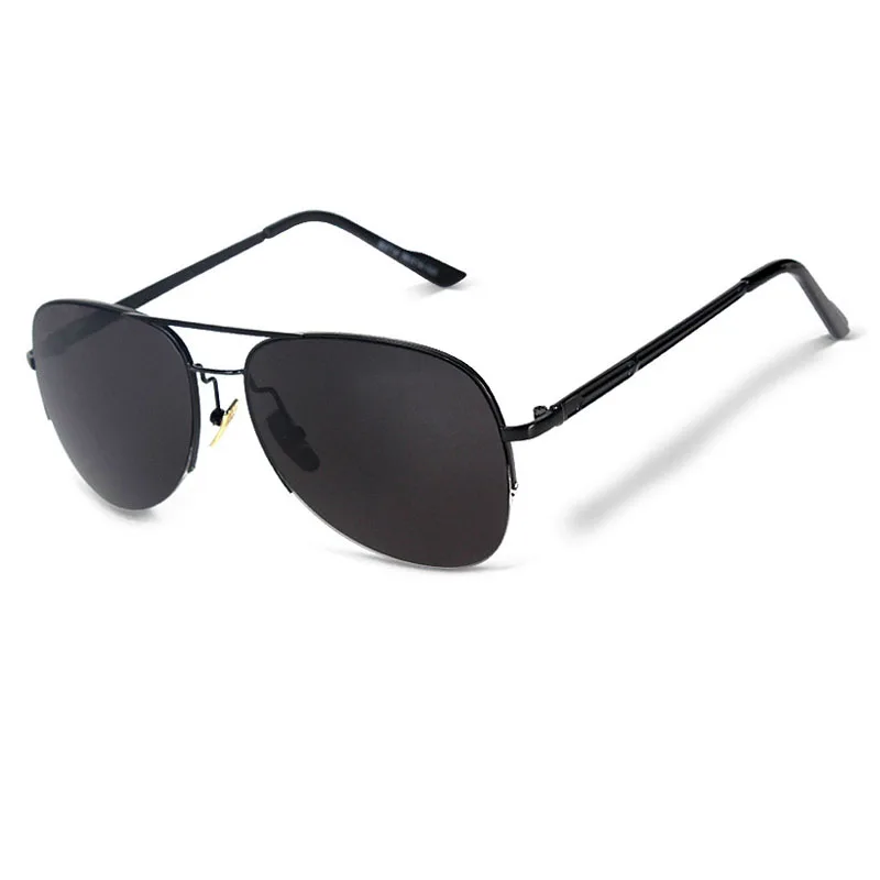 Солнцезащитные очки с полуободковой оправой UV400 для мужчин и женщин брендовые