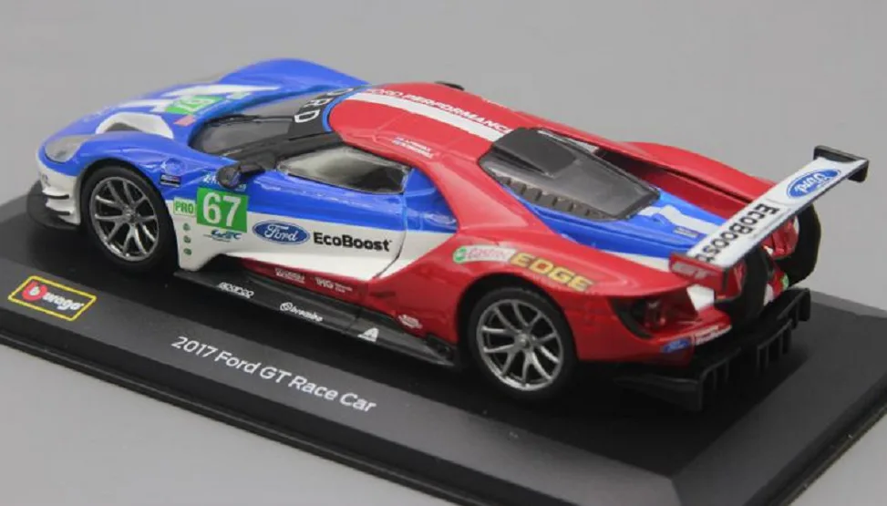 Bburago 1:32 Ford GT гонки № 67 Daytona литья под давлением модели гоночных автомобилей в коробке