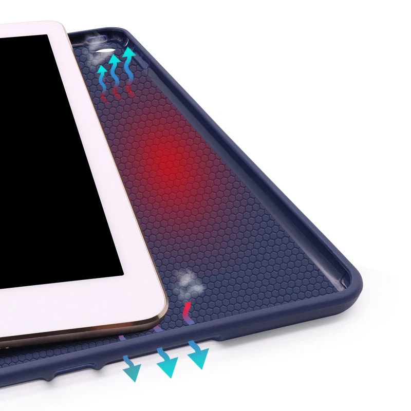 HOLAZING Ультра Тонкий Умный Магнитный чехол для сна iPad Mini 4 искусственная кожа +