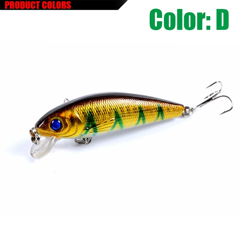 567 D 1 шт. приманка для рыбной ловли Minnow искусственные приманки 3,6 г 7,5 г 8,5 г жесткая рукоятка наживка; рыболовный воблер бас рыболовные приманки, воблеры - Цвет: 567 D