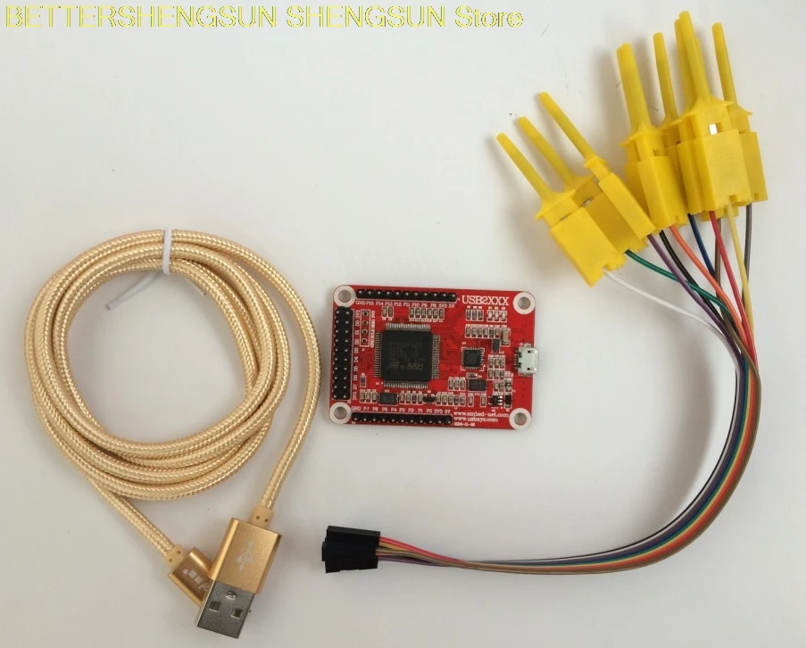 Анализатор мониторинга шины I2C/IIC поддержка USB-SPI/I2C/CAN три в одном PWM ADC GPIO |