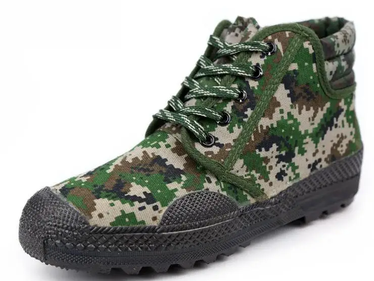 Рабочая обувь Мужская и женская камуфляжная резиновая тренировочная