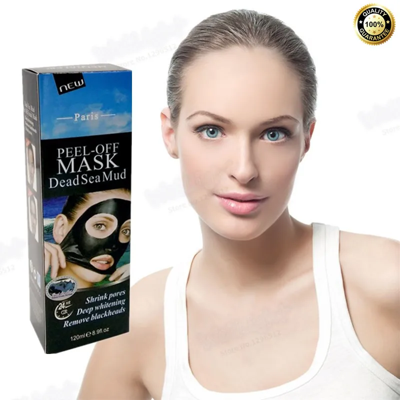 Маска для лица Мертвого моря очиститель пилинг отшелушивающая черная головка