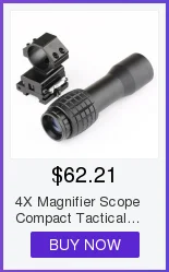 Aimpoint или аналогичных прицелы достопримечательности 4X Лупа область для страйкбола использовать с 551 552 553 556 558