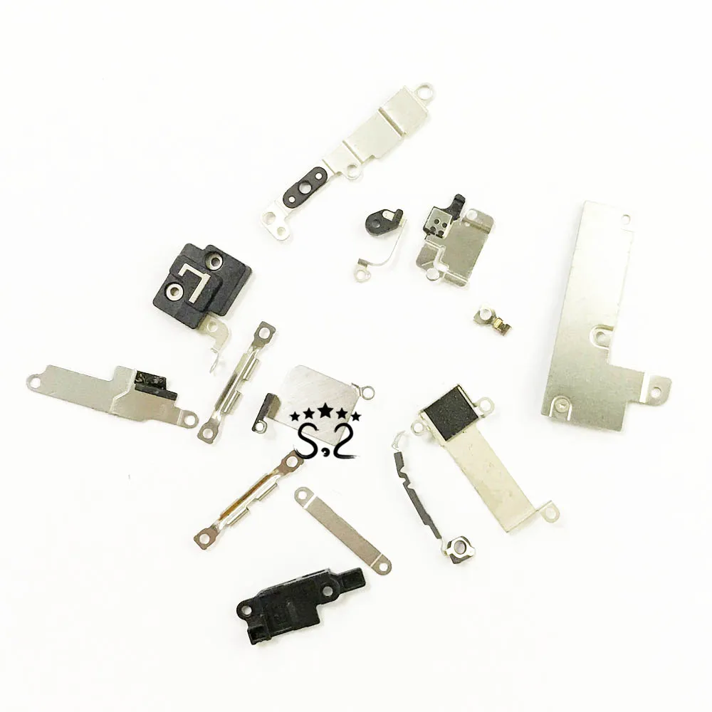 for iPhone 7 Внутренняя аксессуары для iphone 5 5s 6 6 plus 7 7 plus, 8, 8 plus, мелкие металлические детали держатель защитный экран на опоре Набор тарелок - Цвет: for iPhone 7