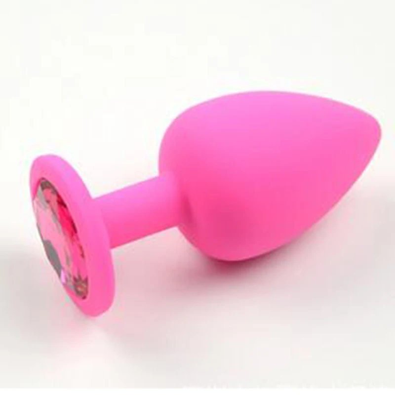 Силиконовая розовая Анальная пробка набор для тренировок секс игрушки мужчин и