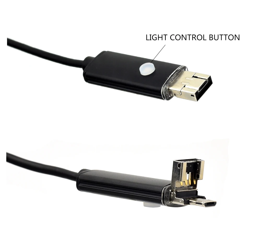 В1 эндоскоп мини камера USB 7 мм для осмотра телефона Камера Эндоскоп HD труб