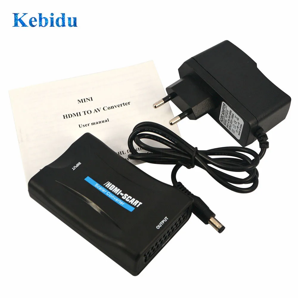 Конвертер KEBIDU 1080P аудио-видео адаптер для HD TV Sky Box STB смартфона DVD новейший HDMI |
