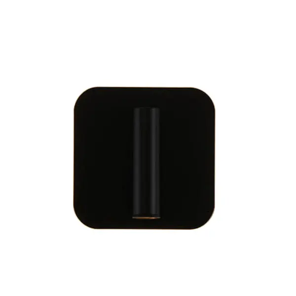 Black Square Скандинавский светодиодный настенный светильник с выключателем 3 Вт Точечный светильник 6 Вт задний светильник свободное вращение бра настенный светильник для дома Спальня прикроватный светильник - Цвет абажура: Black Square