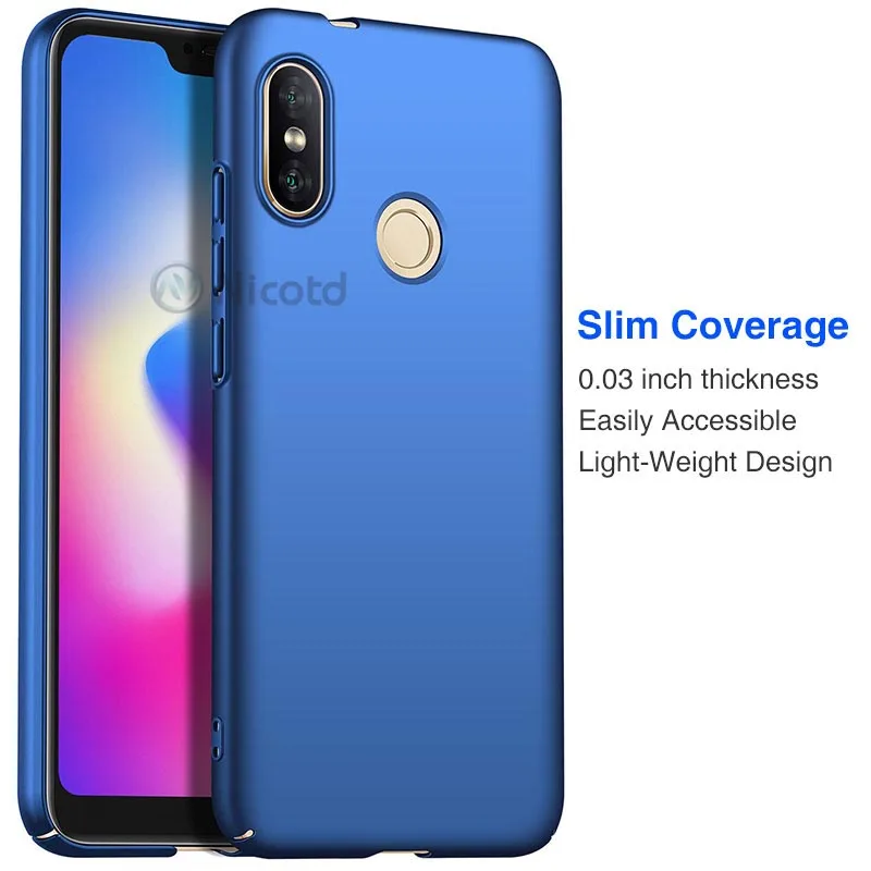 Чехол для Xiaomi Redmi Note 6 pro, Жесткий ПК, тонкий матовый защитный чехол для задней панели, чехол s для Xiomi Redmi 6A 6 pro Note6, чехлы для телефонов