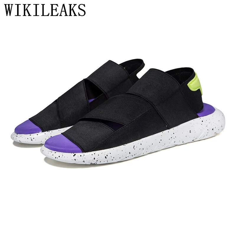 Итальянские летние сандалии в гладиаторском стиле для Для мужчин s обувь Zapatos